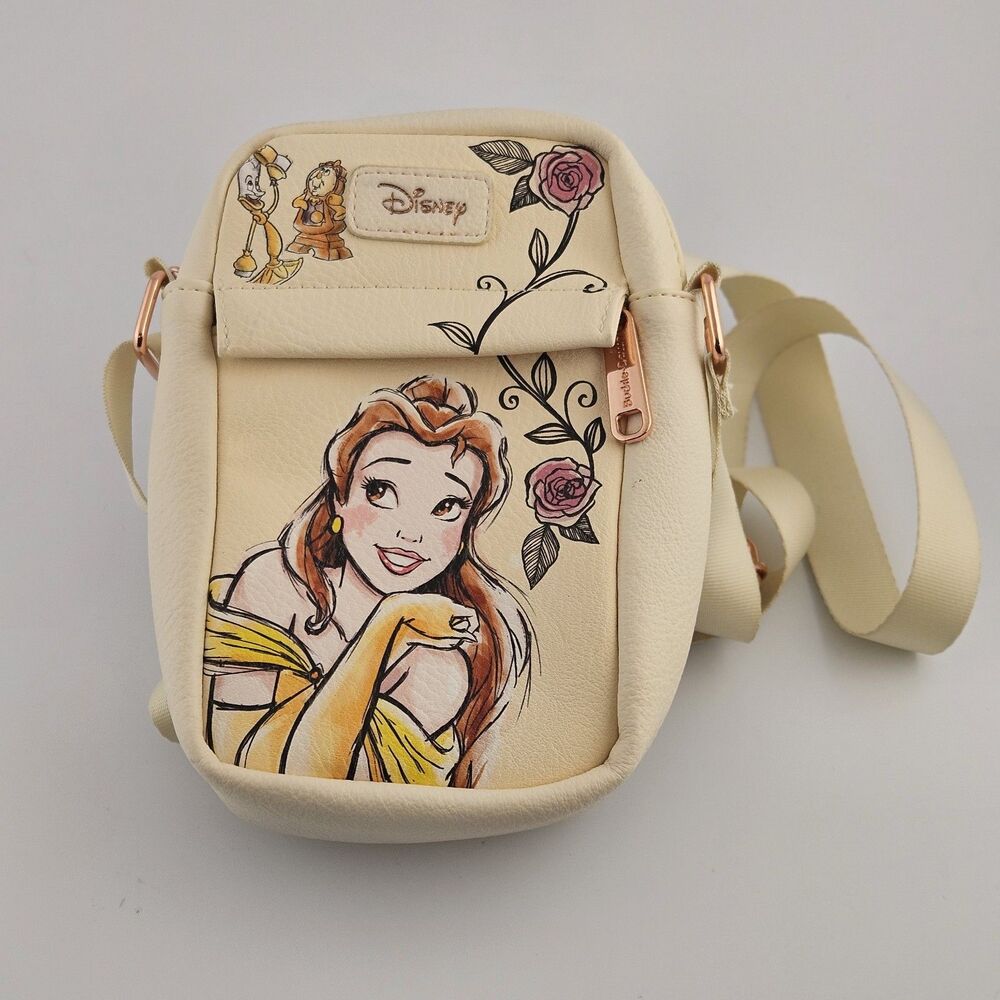 Buckle Down Disney Beauty and the Beast Belle Sketch Crossbody Bag Purse RARE!